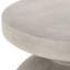 Table d'appoint légère en béton - Accessoire de couloir minimaliste et fonctionnel