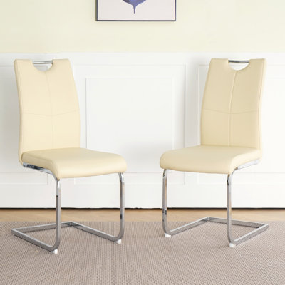 Fauteuil de pu 2 pièces moderne, jaune, pieds en métal galvanisé, ergonomique, pour une chaise de salon fonctionnelle et élégante - courbe élégante, siège éponge épais, imperméable, base solide