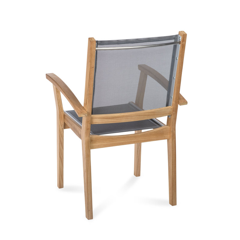 Bayhead Outdoor Dining Armchair, Gray