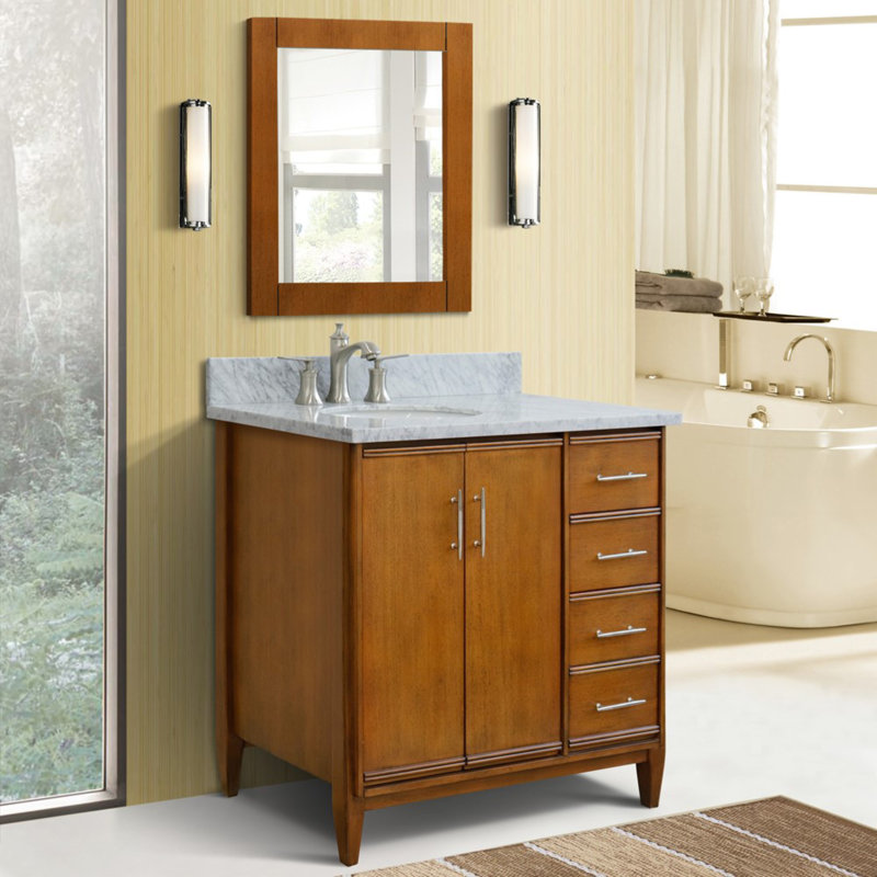 Ensemble de meuble-lavabo simple 37 po