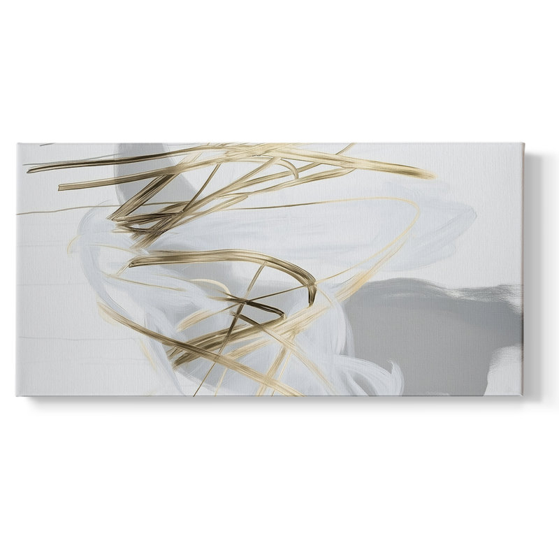 Abstrait, série 8, H 16 po x l 32 po