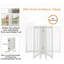 Colville Pine Wood Free Standing Pet Gate With Door