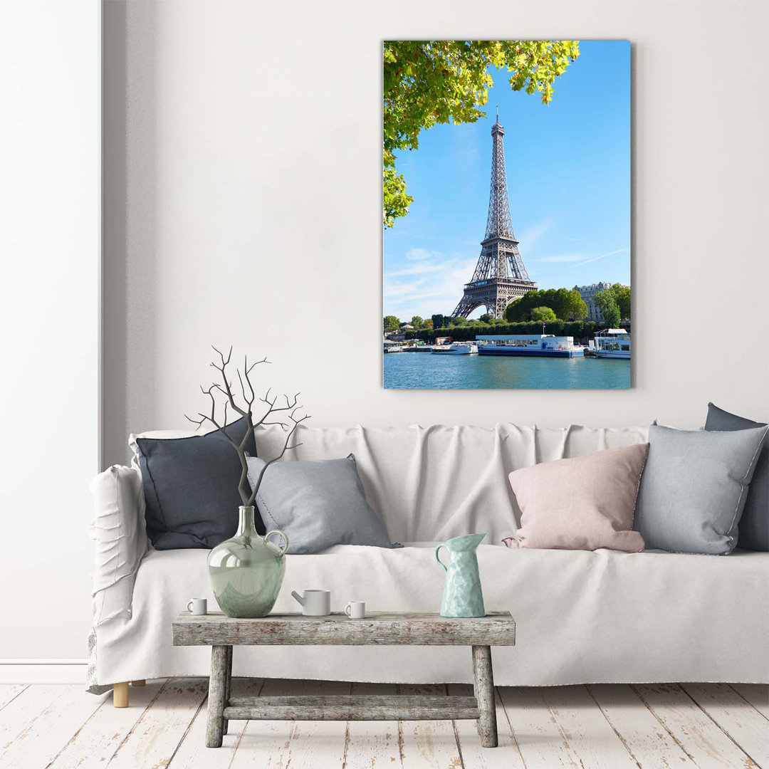 Eiffelturm Paris - Kunstdrucke auf Segeltuch