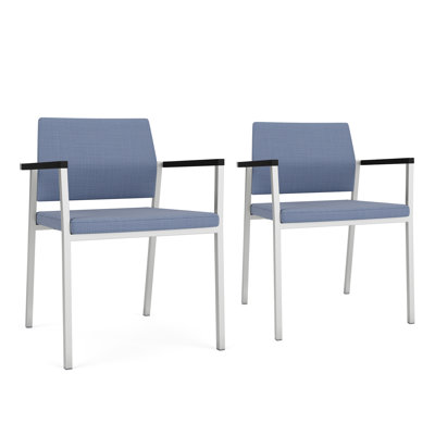 Avon Rx Healthcare Waiting Reception Guest Chair Upholstered Seat And Back Metal Frame