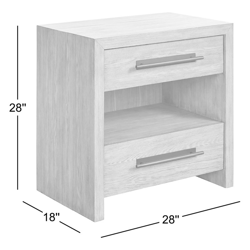 Dwell 2 - Drawer Nightstand, Brown
