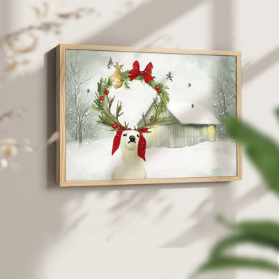 Chirstmas Art-CDXLV III - Reproduction encadrée - Restickable