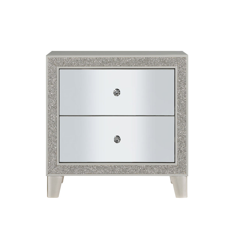 Table de chevet 1 pièce Glam Style