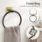 5-Piece Bathroom Hardware Set With Towel Bar, Towel Ring, Toilet Paper Holder, And Towel Hooks, Wall-Mounted Stainless Steel Bathroom Accessories-112547721