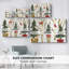 Christmas Holiday Arts - Toile tendue avec châssis XMA171453-137787694