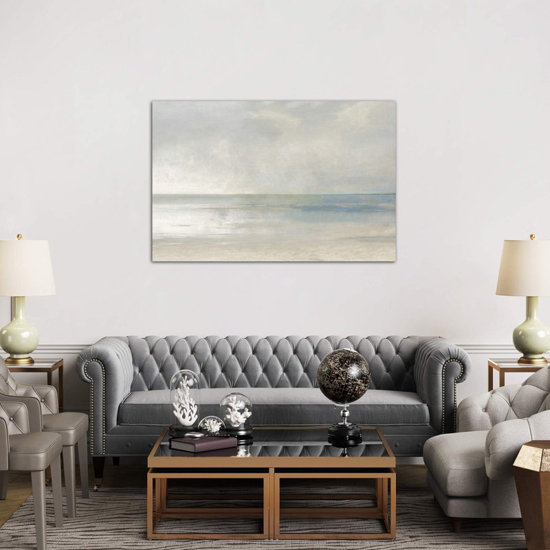 Pastel Seascape III 1 Piece Wall Art on Canvas, 66.04 cm H x 45.72 cm W x 1.91 cm D, Wrapped Canvas