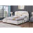 Desalvo Upholstered Stainless Steel Decoration Bed-30307386-30307384