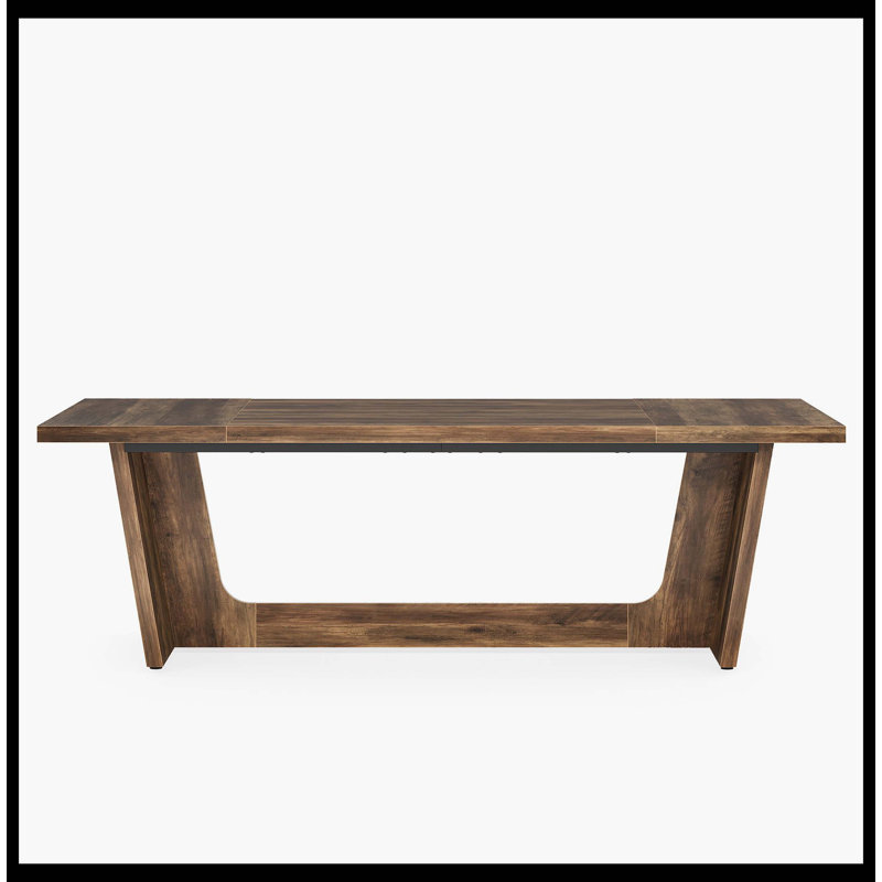 Table de travail 70,8 pouces, Brun