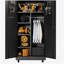 Armoire de rangement en métal avec portes verrouillables Rolling