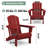 Clitheroe Foldable HDPE Adirondack Chair-2049837477