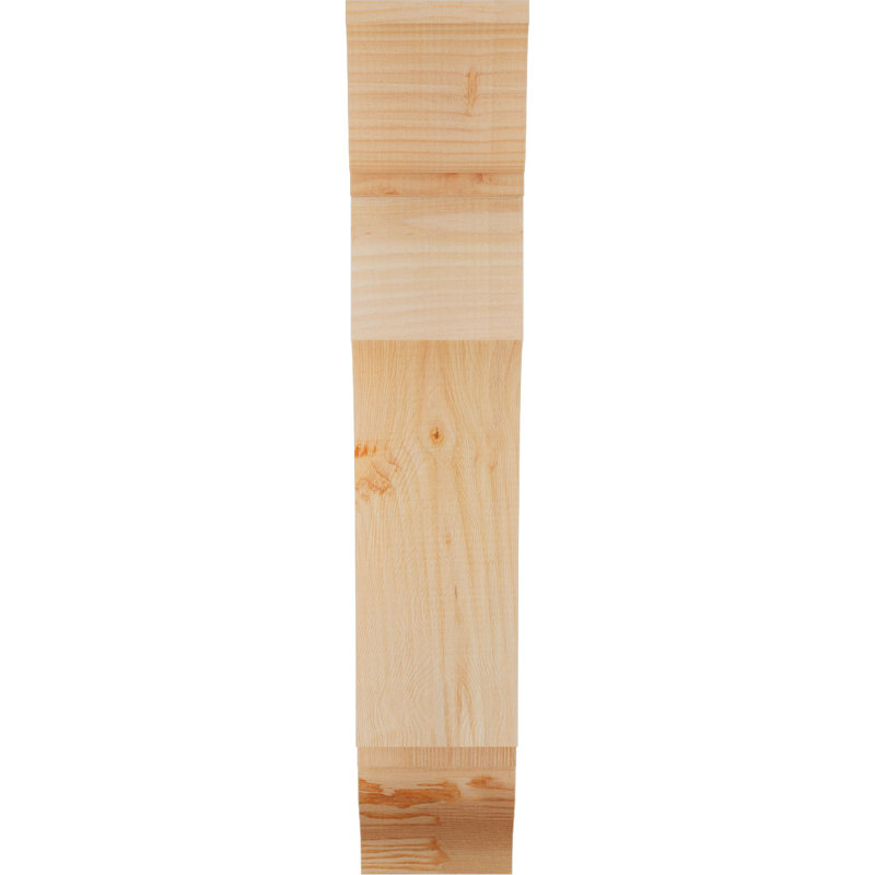 Support traditionnel Westlake, Lisse, H 32 po x l 5,5 po x P 20 po, Douglas