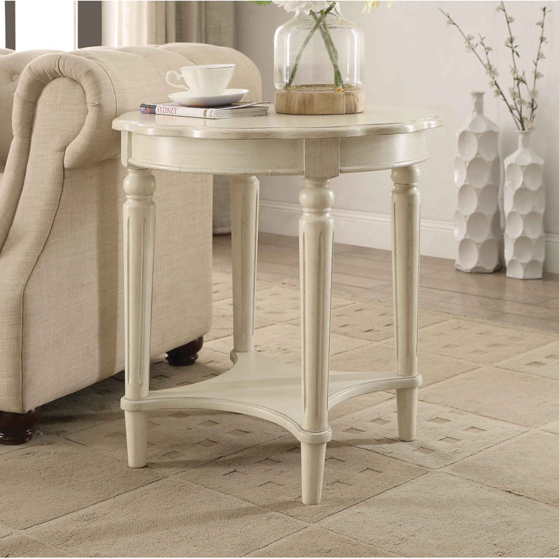 Ensemble de tables basses 2 pièces Cusick, Blanc