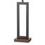 Ensemble de lampe de table en métal 28,5 "avec ports USB Type-C et prise intégrée Rogina-113301797-113301796