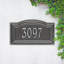 Plaque d'adresse murale 1 ligne Signature Series-1340067687-1340067683-1340067682
