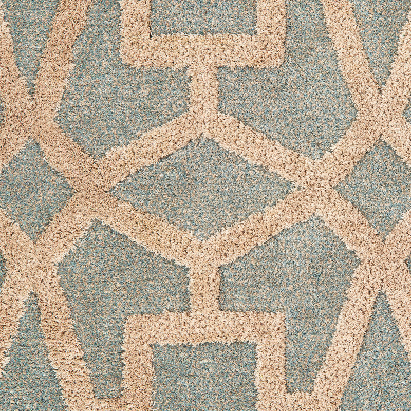 Tapis de surface en mousse de mer Alhambra, Rectangle 1 pi 10 po x 3 pi