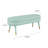 Ayotte Arielle Olive & White Embroidered Bench