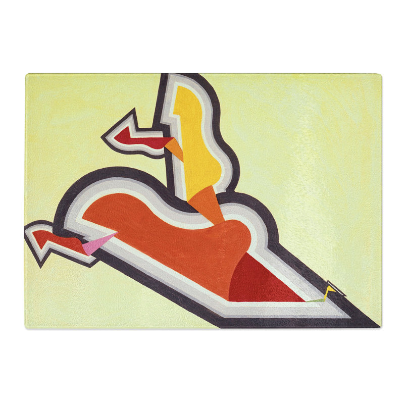 Study in Rhythm by Joseph Schillinger Chopping Board, 20cm W x 28.5cm L