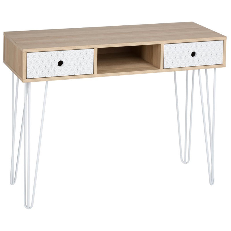 Hurt Metal Base Writing Desk