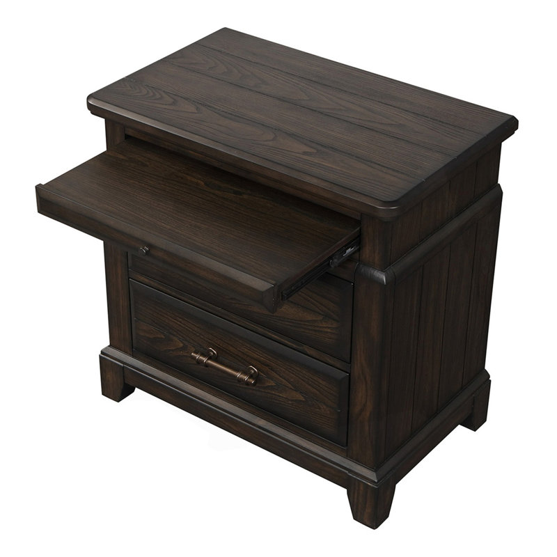 Table de chevet 2 tiroirs