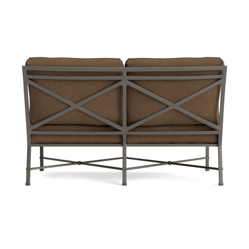 Venetian Outdoor 2 - Seat Loveseat, Fusion Moccasian, Mica