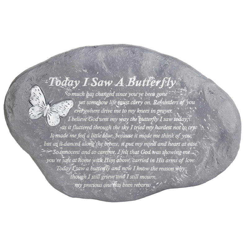 Butterfly garden wall plaque
