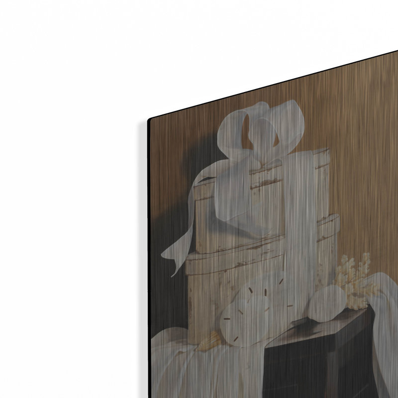 Hokku Designs «Sea Life Composition 2» par Cecile Baird, art mural en métal, H 24 po x l 12 po