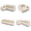 Canapé modulaire en L 79,1 po-1648764673