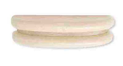 (5 Pack) 1-1/2 inch Cream Wood Pull