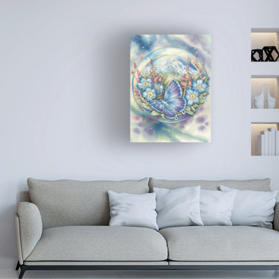 Art mural sur toile tendue - Jody Bergsma «Forget Me Not», art mural pour salon, chambre à coucher ou bureau - 35 x 47