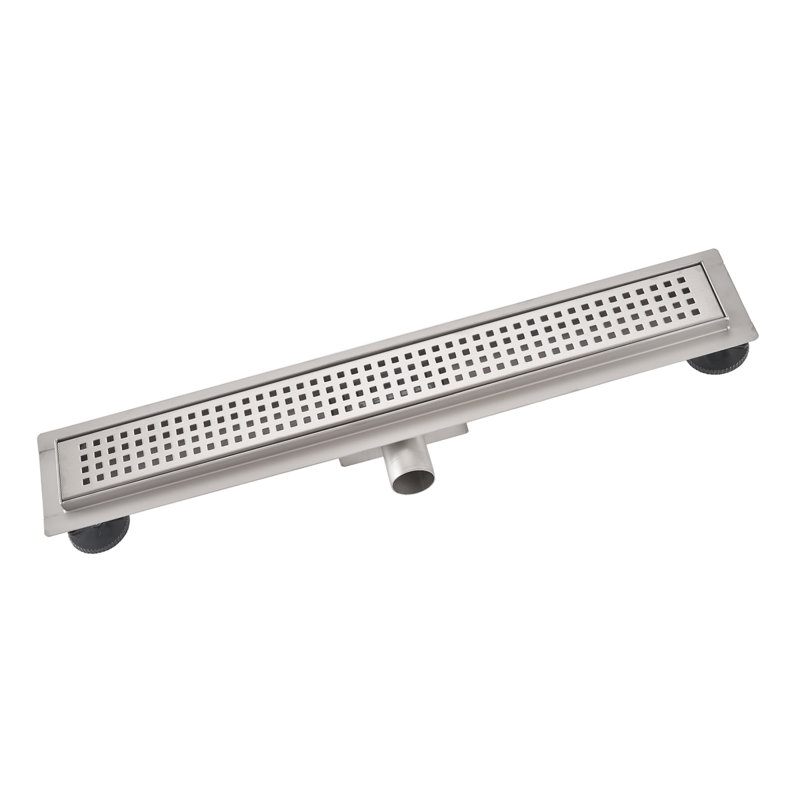 Linear Shower Mallon Stainless Steel Bathroom Wetroom Channel Waste Trap 50-90Cm