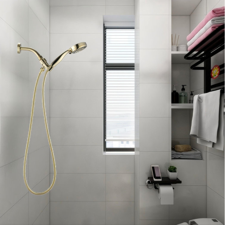 Handheld Shower Head 2.5 GPM GPM with Self-Cleaning