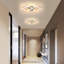  Sleek 2-Light Square Flush Mount-792678021