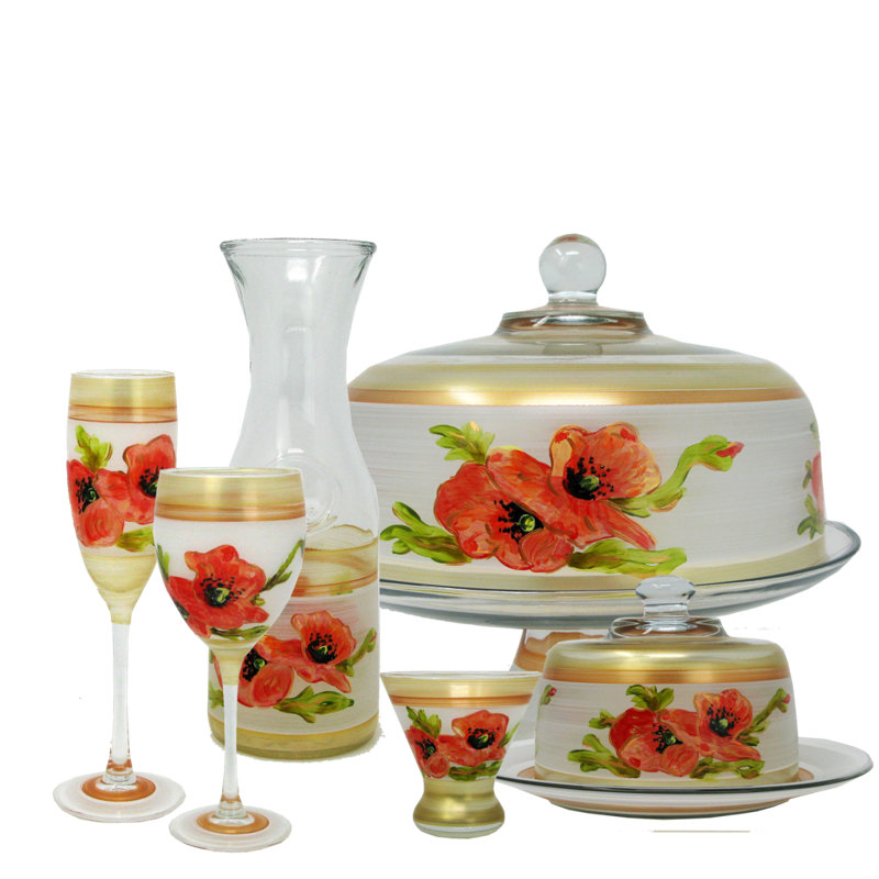 Coquelicot 6 oz Verre Irven Cosmos