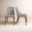 Clapton 18'' H Upholstered Walnut Side Chair-469457133