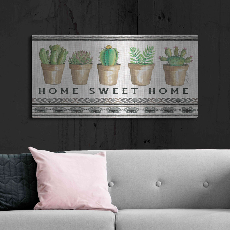 «Native Home Sweet Home» par Cindy Jacobs, H 24 po x l 48 po