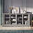 Manufactured Wood Sideboard with Adjustable Shelves-196087032