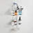 Aluminium Triple Hanging Shower Caddy