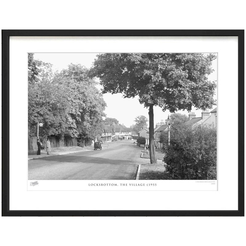 Locksbottom, The Village C1955 by Francis Frith - Single Picture Frame Print, 60cm H x 80cm W x 2.3cm D
