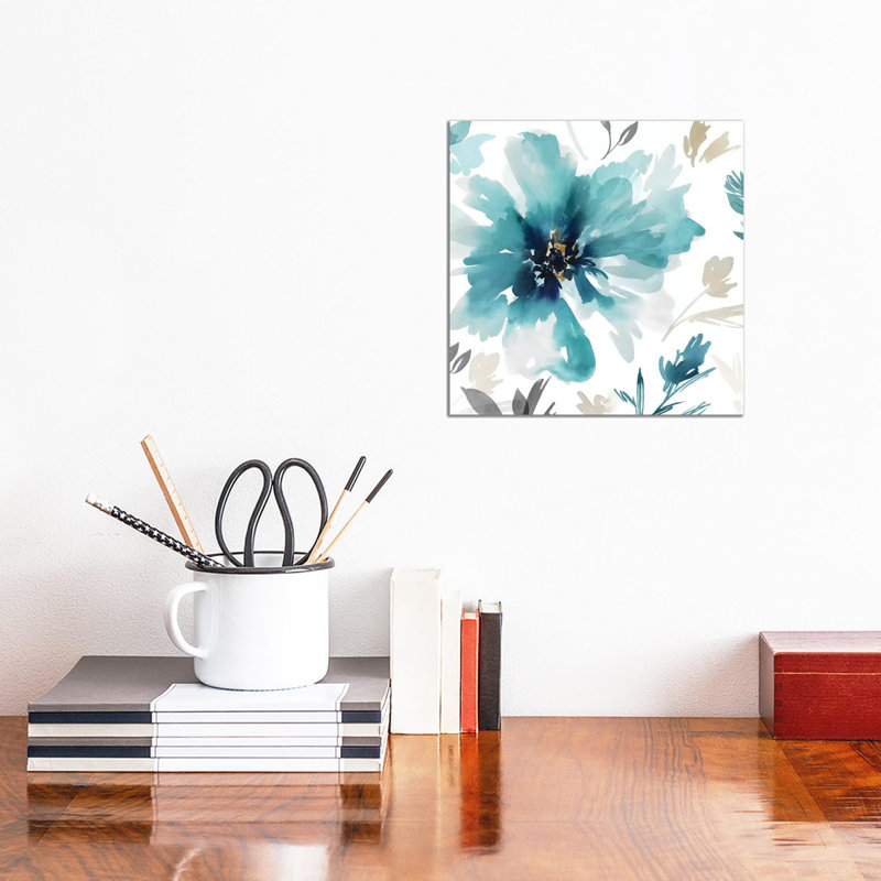 Finesse I 1 Piece Painting on Canvas, 30.48 cm H x 30.48 cm W, Wrapped Canvas