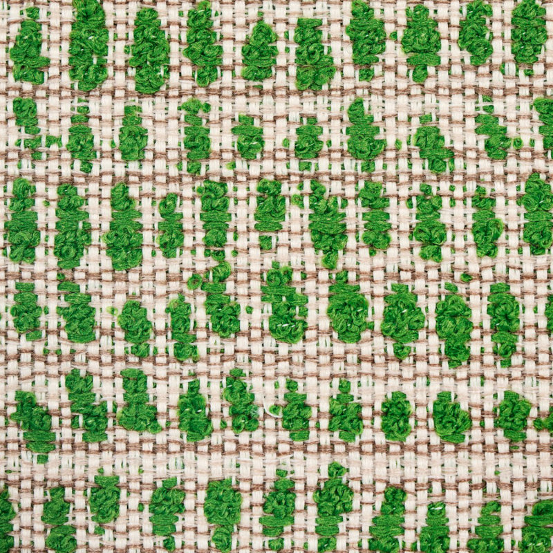 Oscar Indoor/Outdoor Fabric, Brown/Green
