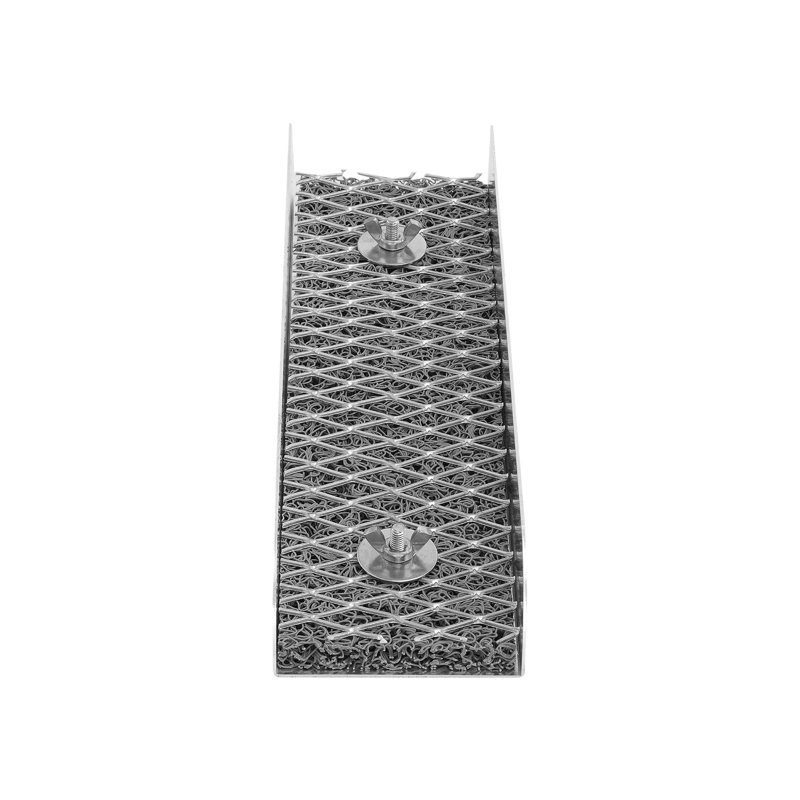 Ensemble de 16 mini poêlons dorés avec fabrication en alliage d'aluminium, écran classificateur et aimant séparateur 16 pièces