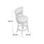 Tabouret pour bar pivotant Brockway-1553498938