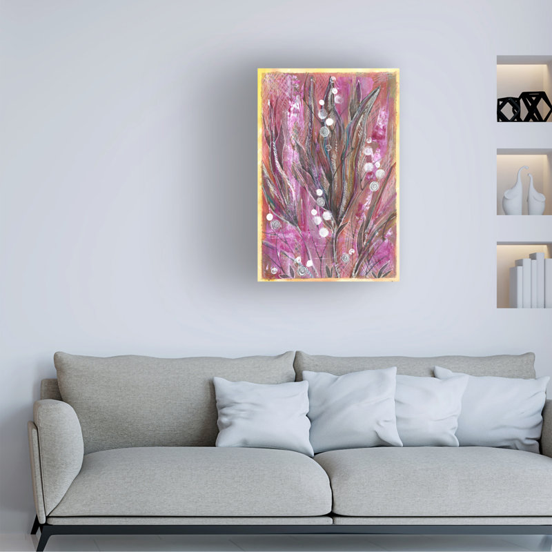 Sunet Theron  Positive Energy Canvas Art, 12" H x 19" W