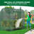 Crop Cages for Garden Plant, Plant Protection Netting Tent with Zippered, Wind-Resistant Plant Cages-124550159-109050781