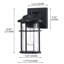 Schlesinger Seeded Glass Outdoor Wall Light-859661422