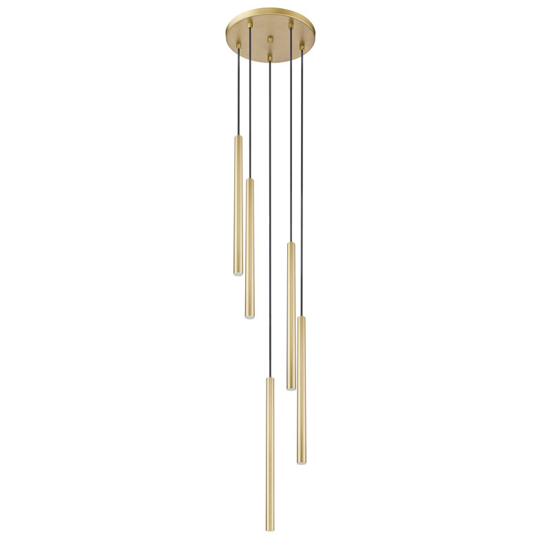 Mahlum 11 Light Chandelier, Gold